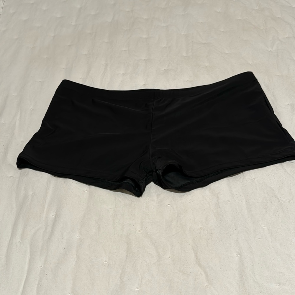 NWOT WOMAN WITHIN™️ Women's Size XL Black Lined Swim Bottoms